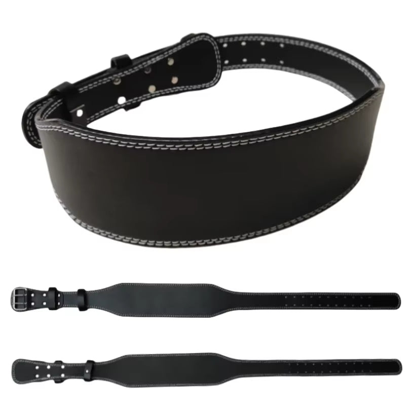 Adjustable PU Leather Lifting Belt – Gym & Strength Training Support for Squats, Deadlifts & Powerlifting