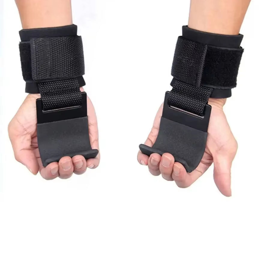 Weightlifting Hook Grips – Heavy Duty Wrist Support